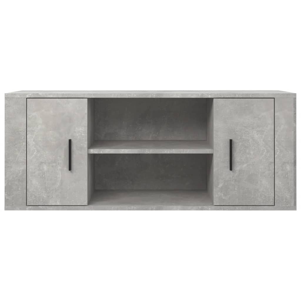 Tv-Meubel 100X35X40 Cm Bewerkt Hout