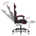 Gamestoel Kunstleer Wit En