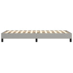 Bedframe Zonder Matras Stof Lichtgrijs