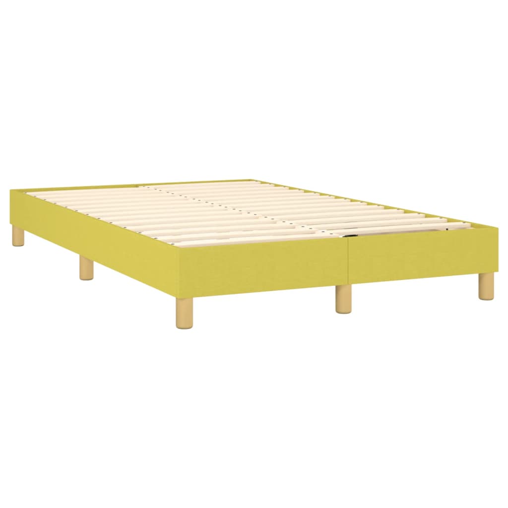 Bedframe Zonder Matras Stof Groen