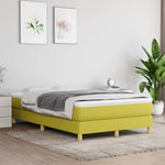 Bedframe Zonder Matras Stof Groen