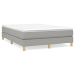 Bedframe Zonder Matras Stof Lichtgrijs