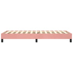 Bedframe Fluweel Roze