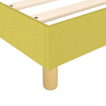 Bedframe Zonder Matras Stof Groen