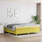 Bedframe Zonder Matras Stof Groen