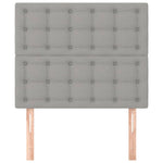 Hoofdborden 2 St 100 X 5 X 78/88 Cm Stof