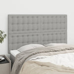 Hoofdborden 2 St 100 X 5 X 78/88 Cm Stof