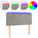 Hoofdbord Led Fluweel