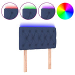Hoofdbord Led Stof Blauw