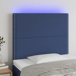Hoofdbord Led Stof Blauw