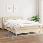 Boxspring Met Matras Stof Kleurig
