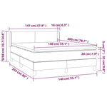 Boxspring Met Matras Fluweel