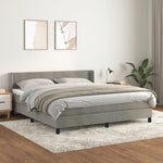 Boxspring Met Matras Fluweel