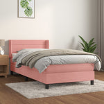 Boxspring Met Matras Fluweel