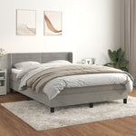Boxspring Met Matras Fluweel