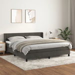 Boxspring Met Matras Fluweel