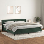 Boxspring Met Matras Fluweel