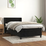 Boxspring Met Matras Fluweel