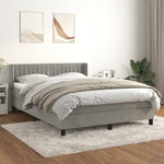 Boxspring Met Matras Fluweel