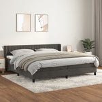 Boxspring Met Matras Fluweel
