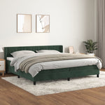 Boxspring Met Matras Fluweel