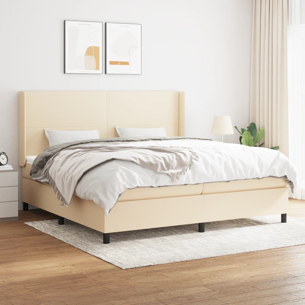 Boxspring Met Matras Stof