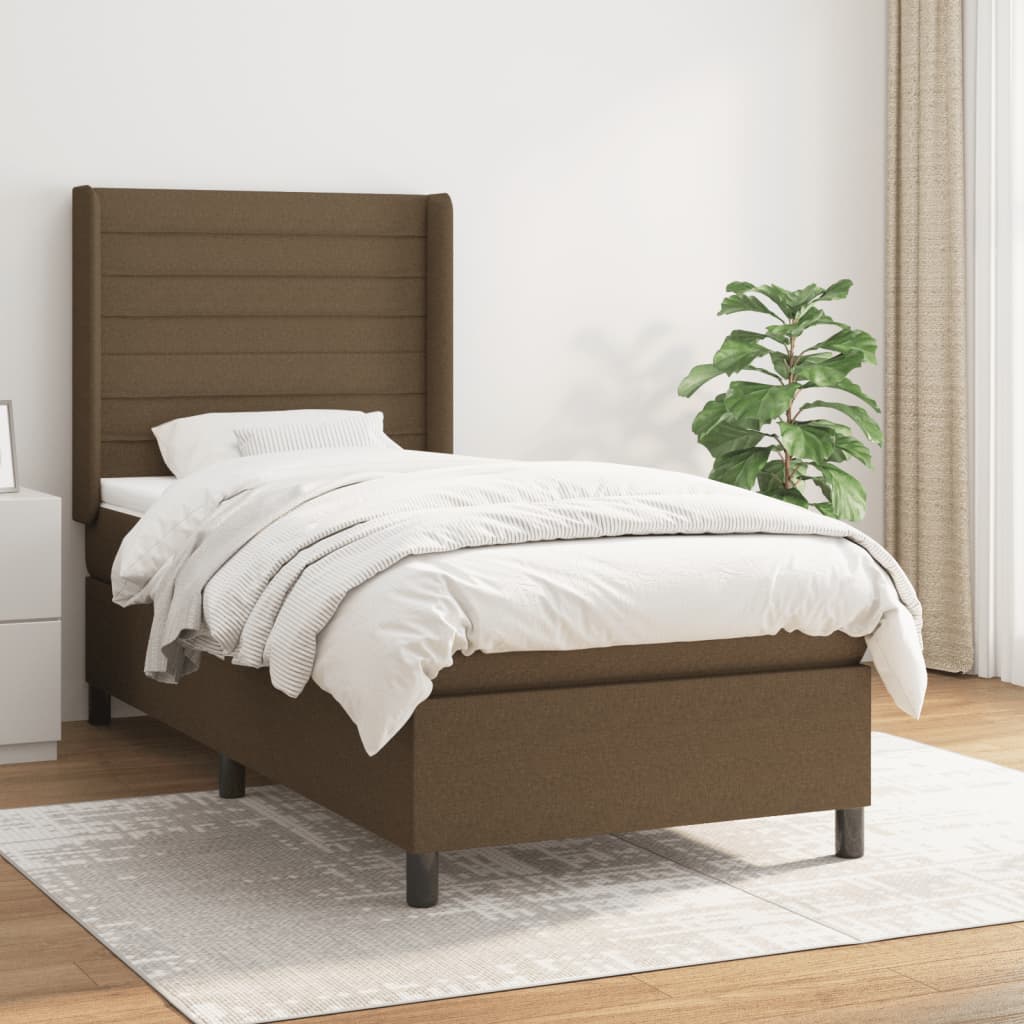 Boxspring Met Matras Stof Kleurig