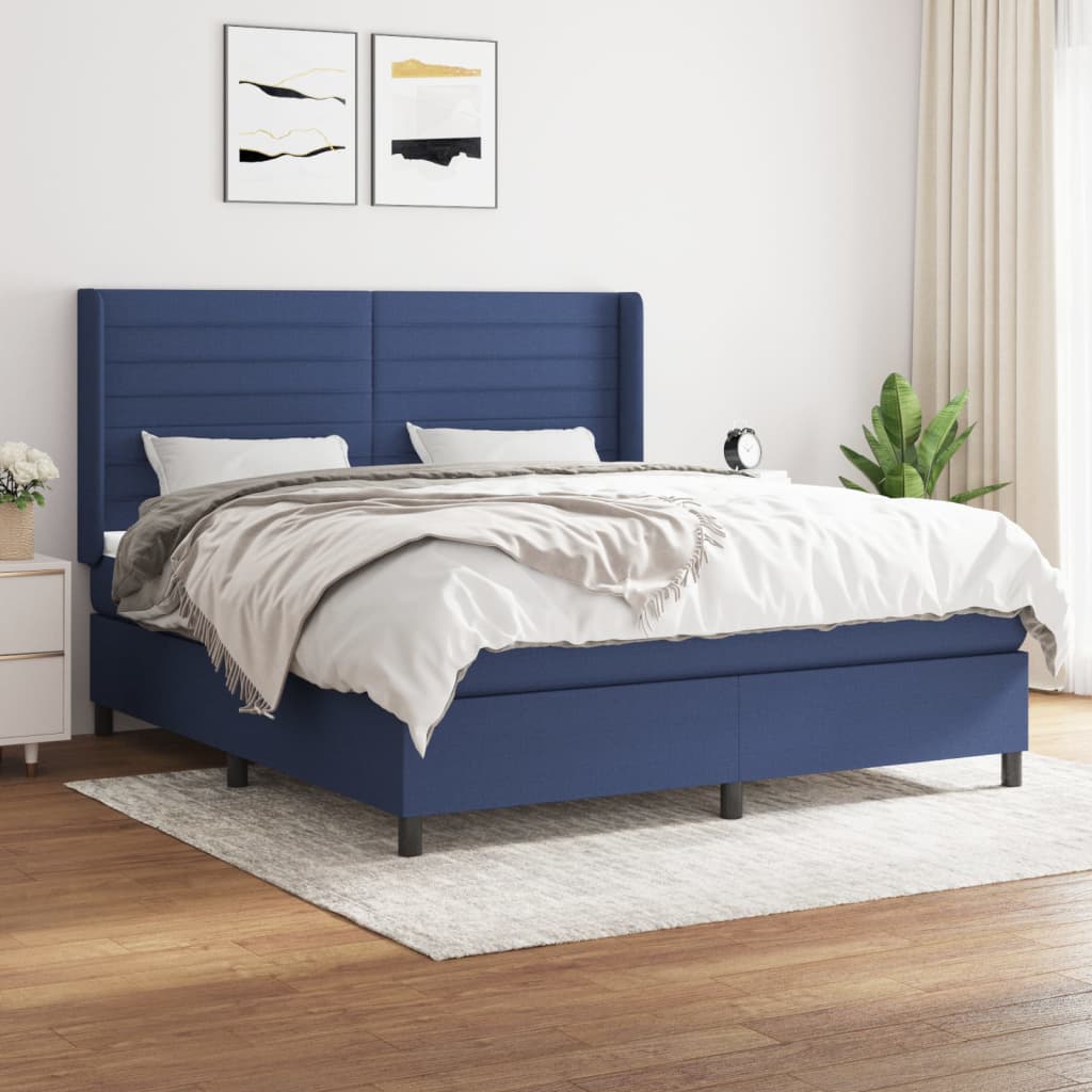 Boxspring Met Matras Stof Kleurig