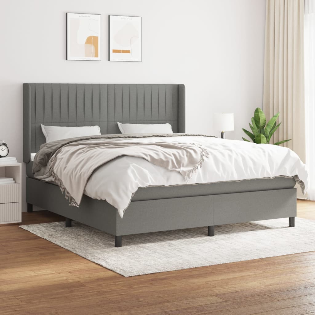 Boxspring Met Matras Stof