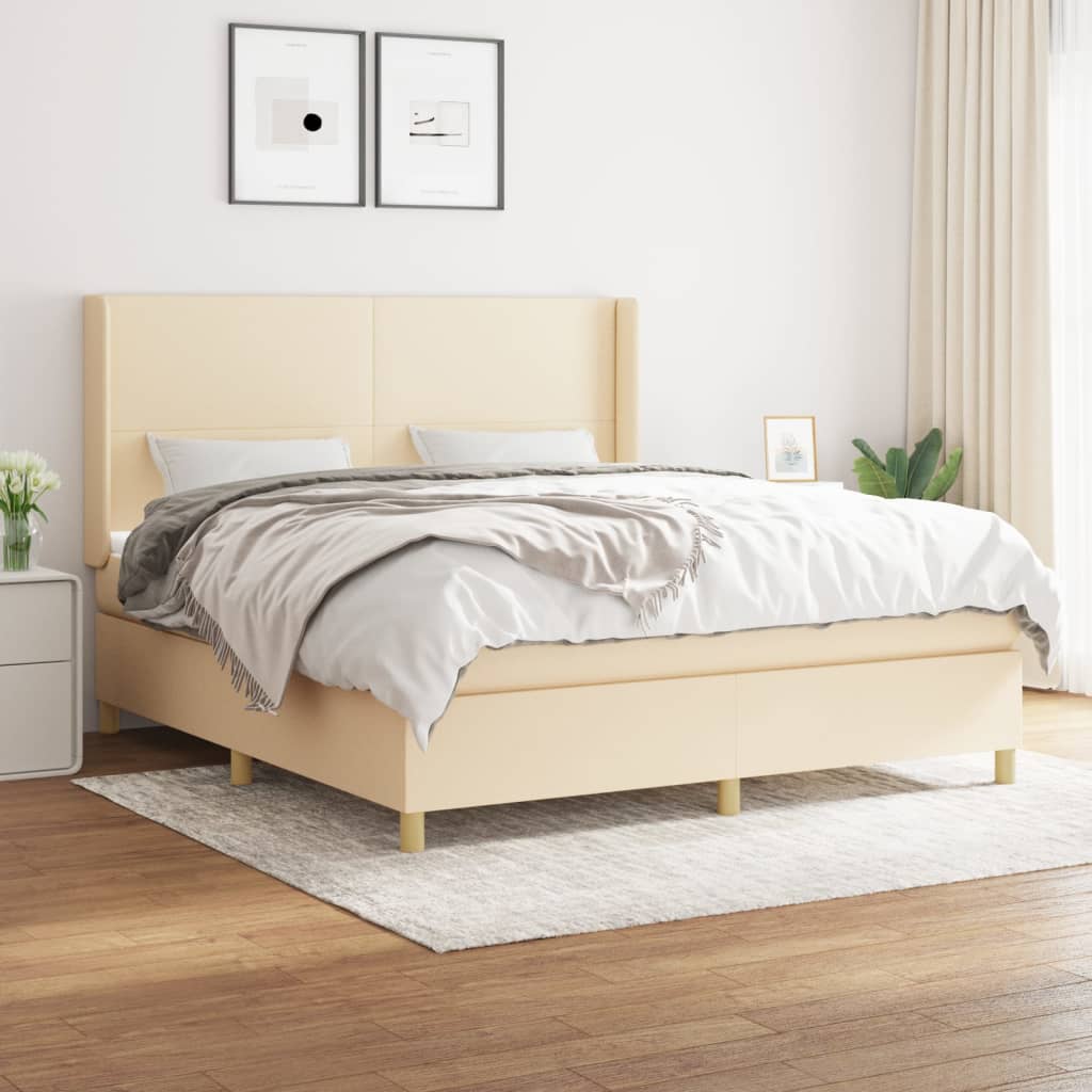 Boxspring Met Matras Stof