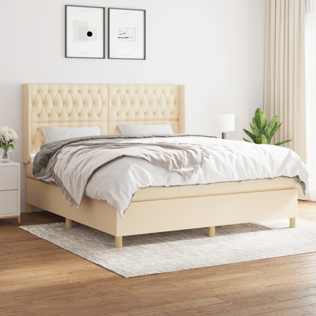 Boxspring Met Matras Stof