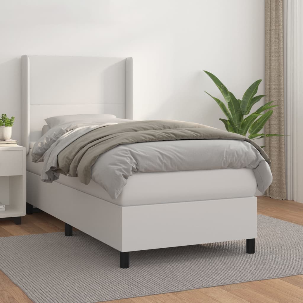 Boxspring Met Matras Kunstleer Kleurig