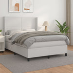 Boxspring Met Matras Kunstleer Kleurig