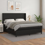 Boxspring Met Matras Kunstleer Kleurig