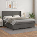 Boxspring Met Matras Kunstleer Kleurig
