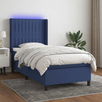 Boxspring Met Matras En Led Stof