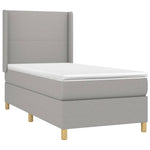 Boxspring Met Matras En Led Stof