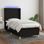 Boxspring Met Matras En Led Stof
