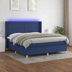 Boxspring Met Matras En Led Stof