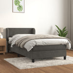 Boxspring Met Matras Fluweel