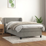 Boxspring Met Matras Fluweel