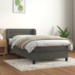 Boxspring Met Matras Fluweel