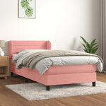 Boxspring Met Matras Fluweel