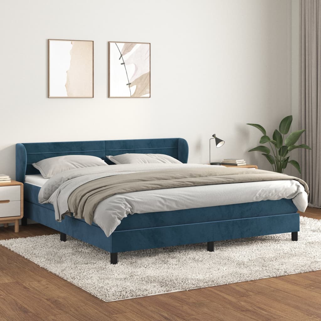 Boxspring Met Matras Fluweel