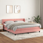 Boxspring Met Matras Fluweel