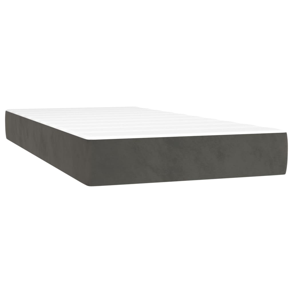 Boxspring Met Matras Fluweel