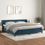 Boxspring Met Matras Fluweel