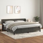 Boxspring Met Matras Fluweel