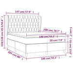 Boxspring Met Matras Stof