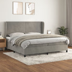 Boxspring Met Matras Fluweel
